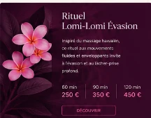 Rituel Lomi-Lomi Évasion